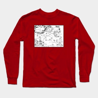 Jalldoon Map 2 Long Sleeve T-Shirt